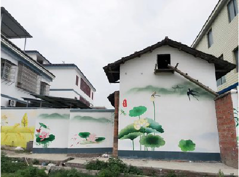 洪雅室外墙绘-从选材到保养。