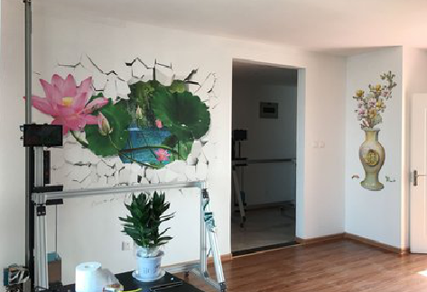 洪雅墙体彩绘相比墙纸的优势。